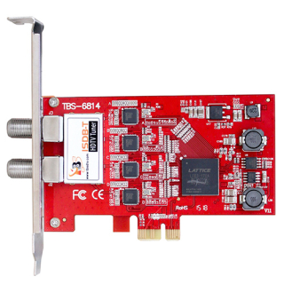 ISDBT Quad-Tuner, PCIe, TBS-6814